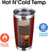 20oz Tumbler Bulk Stainless Steel Vacuum Insulated Tumblers with Lid Double Wall Travel Mug, Durable Powder Coated Coffee Cup, Suitable for Ice Dr...
