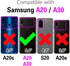Furiet Compatible with Samsung Galaxy A20 A30 Zipper Wallet Case with Crossbody Shoulder Strap, 8 Card Slots and Leather Stand Accessories Cell Ph...