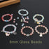 New Glass Beads Bracelet Making Kit Women Adult?Two-Color Transparent Gradient Glass BeadsJewelry Making Kit Gift...