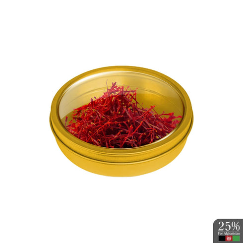Benefit Spice - Saffron from Afghanistan - Negin Grade - Boxed Tin - 1 Gram...