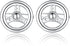 HONEY BEAR Car Steering Wheel Cufflinks for Men Shirt Wedding Gift Silver...