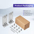 19" Rack Mount Kit for Cisco Switches 2960-X/2960-XR Series and 3650/3850 Series Universal Rack Ears...