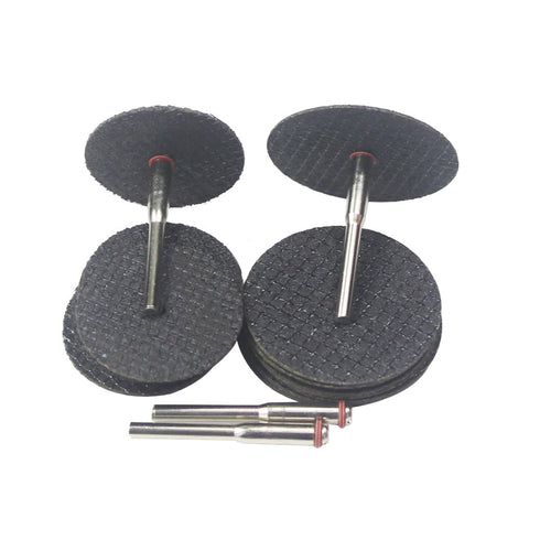 ?????? ???? 24 Pcs Resin Cut Off Discs, 1/8 Inch Shank Aluminum Cut Off Wheel for Rotary Tool Includes Dremel (32mm & 38mm)...