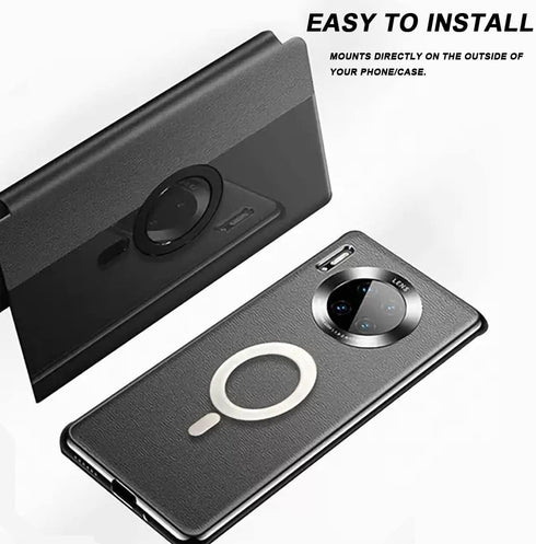 2 Pack Magnetic Adapter Ring, Universal Magnetic Sticker Compatible with Magsafe Accessories & Wireless Charging, for iPhone 15/14/13/12 Pro Max M...