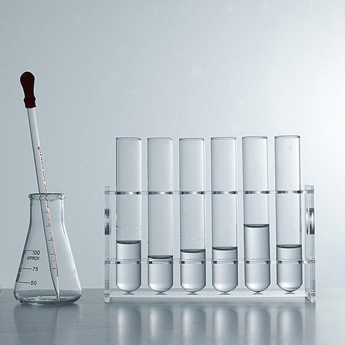 Test Tube Holder 6 Wells Test Tube Rack, Acrylic Lab Stand Rack for 10ml Centrifuge Tubes Clear (10ml, 6 Wells)...