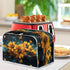 2 Slice Toaster Cover Splash Oil Painting Sunflower Plus Size Toaster Dust Cover Microwave Oven Cover Dust and Fingerprint Protection (14x14")2PCS...