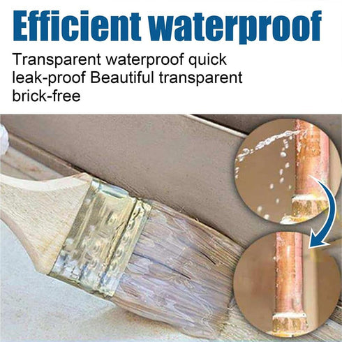 Transparent Waterproof Coating, Super Strong Waterproof Anti-Leakage Agent Invisible Waterproof Agent, Waterproof Insulation Sealant Transparent R...