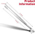 12-Inch Tweezers Tongs, Food Grade Stainless Steel Kitchen Tweezers for Cooking, Roasting, Grabbing Small Objects, Dessert, BBQ...
