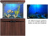 FILFEEL Aquarium Background Fish Decorations Pictures 3D Effect PVC Adhesive Poster Underwater World Backdrop Decoration Paper Cling Decals Sticke...