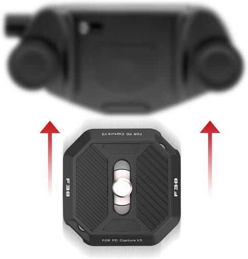 F38 Camera Quick Release Plate Compatible with PD Capture Camera Clip V3 and F38 Backpack Clip (Plate Only) - 2465...