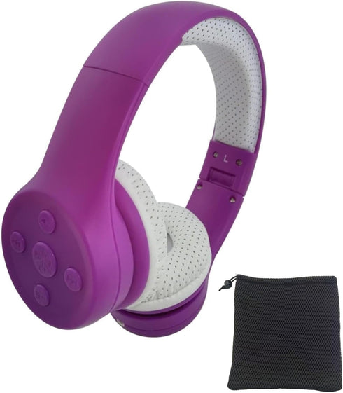 Toddler Wireless Headphones, Bluetooth Kids Headphones 93db Volume Limited Foldable with Built-in Mic for Cell Phones TV Tablet Amazon fire School...