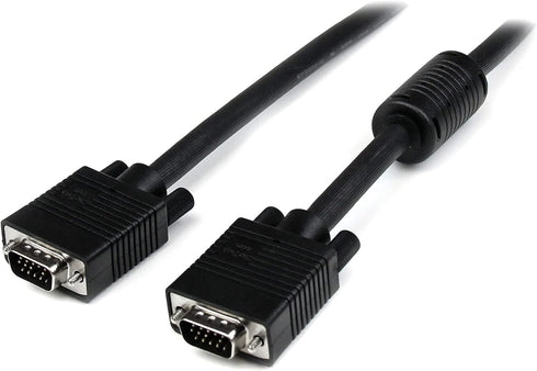 StarTech.com MXT101MMHQ3 3-Feet Coax High Resolution Monitor VGA Cable - HD15 M/M...