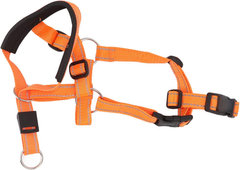 Dog Head Collar Dog Head Halter Collars Headcollars with Safety Strap, Pet Headcollar Stops Pets from Pulling for Outdoor Walk (L)...