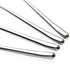 Long handle Soup Spoons Stainless Steel Round handle Soup Spoon,Korean Long handle Bar Spoons Silver Pack of 4...