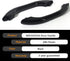 WB15X10144 Microwave Door Handle Black Compatible with GE Microwaves Replaces AP3792823,1085689, AH952973 Oven Replacement Parts Kitchen Appliance...
