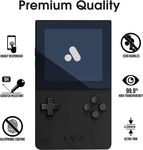 amFilm Screen Protector Compatible with analogue pocket, Anti-Scratch,Easy Installation, Tempered Glass, 2 Pack......