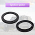 PENCK 5" Universal Black Speaker Spacers Plastic Spacer Rings Adaptor Ring Mounting Bracket for Auto Car 2pcs...