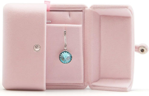 Oirlv Pink Velvet Jewelry Packaging Box Pendant Earrings Display Storage Case Pendant Gift Box...
