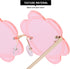 Strawberry Shape Sunglasses Retro Trendy Fun Sunglasses for Women Men Christmas Decorations Party Favor...