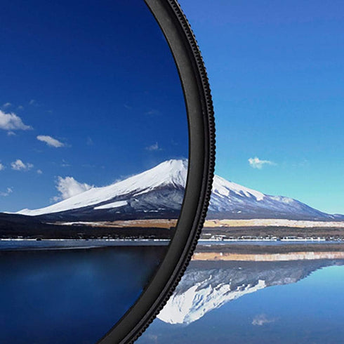 40.5mm CPL Filter with Lens Caps Circular Polarizing Filter for Sony E-Mount 16-50mm f/3.5-5.6 Lens for Sony Alpha a6600 a6500 a6400 a6300 a6100 a...