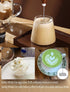 Milk Frother Handheld Foam Maker with 2 Stainless Stirring Head 3 Speed Rechargeable Electric Blender Milk Frother Wand Drink Mixer for Cappuccino...