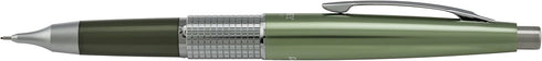 Pentel Sharp Kerry Mechanical Pencil, 0.5mm, Metallic Olive Barrel, 1 pack (P1035K), Green...