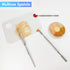 Foundation Spatula, 3pcs Stainless Steel Makeup Spatula Mixing Tool Cosmetic Metal Mixer Tool for Professional Color Nail Art Lab Pigment Blending...