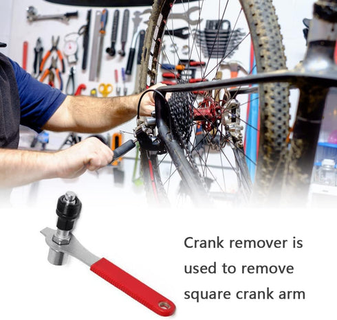 Bike Crank Extractor Bottom Bracket Remover Bike Crank Arm Puller for Bicycle Bracket Repair...