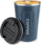 12 oz Stainless Steel Vacuum Insulated Tumbler - Coffee Travel Mug Spill Proof with Lid - Thermos Cup for Keep Hot/Ice Coffee,Tea and Beer (Tibeta...