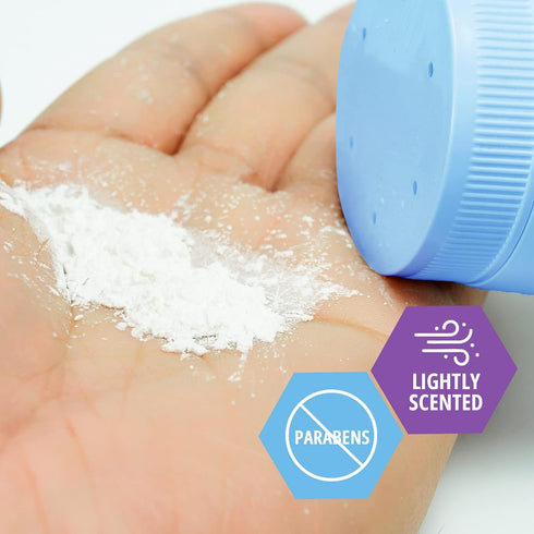 MED PRIDE Premium 100% Talc Free Baby Powder - Pure Cornstarch Absorbent Baby Powder for Odor & Moisture Protection- Paraben-Free Soothing Dusting...