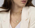 Dainty Beaded Choker Necklaces,14K Gold/Silver Plated Cute Tiny Delicate Coin/Satellite Chain Choker Necklaces for Women...