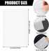Acooruiteng 100 Sheets Tracing Paper A4 Size Vellum Paper High Transparency Tracing Paper for Drawing Tracing Paper Pad Trace Paper for Drawing,Tr...