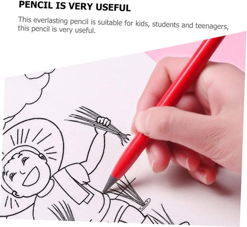 NUOBESTY 3pcs Eternal Pencil Erasable Pencil Forever Art Pencils Everlasting Pencil Drafting Supplies No Sharpening Pencils Black Pencils Ink Engr...