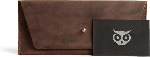 Hide & Drink, Long Utility Pouch Handmade from Full Grain Leather, Stylish Wallet for Carrying and Storing Cash, Coins, Cards...