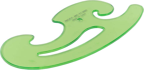 Pacific Arc French Curve Set, 3 Shapes, Clear Curve Ruler, Drafting Tools, Drawing Tools, Woodworking Tools, Comic Template Tool...