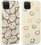 2 Pack Happy Smiley Face for Samsung Galaxy A12 4G 6.5 Inch Phone Case,Aesthetic Cute Smile Design Cases Soft Silicone Slim TPU Shockproof Protect...