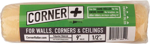 76512 Paint Roller Cover, Polyester, 9 x 1/2-In. Nap - Quantity 1...