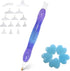 Diamond Painting Art Drill Bead Pen Accessories Tool Kit, 5D Diamond Painting Drill Pen Stylus Tips Placers Heads and Glue Clays Shine Purple...