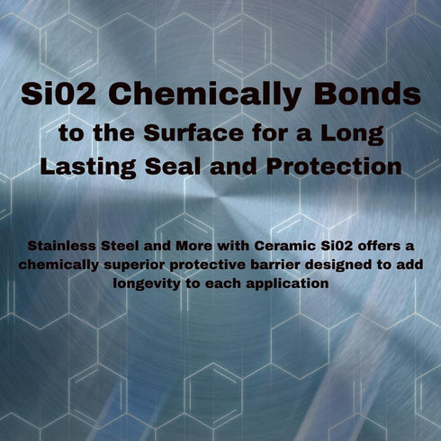 Stainless Steel and More - Stainless Steel Cleaner and Polish with Si02 Ceramic sealer to resist fingerprints, smudges and water spots...