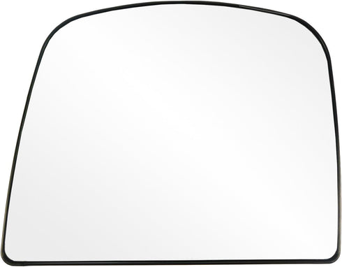 Fit System 88263 Driver Side Non-Heated Mirror Glass w/Backing Plate, GMC Savana Full Size Van, Chevy Express, 5 11/16" x 71/4" x 8 3/8" (top Lens...
