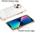 KANGHAR Case Compatible with iPhone 13 Women Girls,Luxury Cute Plating Electroplate Design Case Full-Body Anti-Scratch Shockproof Bumper Protectiv...