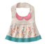 GZMM Baby Girl's Princess Type Waterproof Bibs with Adjustable Snaps,2 Pack...