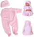 Aori Reborn Baby Dolls Clothes 20 inch Pink Outfit Accessories for 17-20 Inch Reborn Doll Newborn Girl...