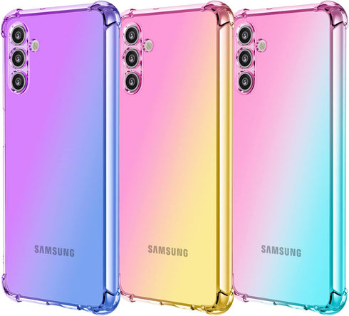 Osophter for Galaxy A13 5G Case Clear,Samsung A13 5G Case,Samsung A04S Case Transparent Reinforced Corners TPU Shock-Absorption Cell Phone Cover f...