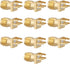 10Pcs SMA Female Jack Connector Brass PCB Clip Mount SMA Female Base...