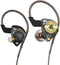 Wired Gaming Earbuds, Ak3file in Ear Monitors, Deep Bass Sound Wired Earbuds, HiFi in Ear Headphones with 1DD 10mm Dynamic Driver, IEM for Music G...