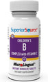 Superior Source Child B-Complex Vitamins (60 tablets)...