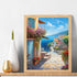 Natuyalo Paint by Numbers for Adults - DIY Adult Paint by Number Kits Painting on Canvas Town Street Painting by Numbers for Beginners, Landscape ...