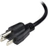 10ft 18 Gauge 3 Prong Heavy Duty Replacement Power Supply Cord Cable 110V 115V 120V Pigtail for Universal AC Appliance, NEMA 5-15 Plug US SJT 18AW...