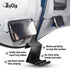 Airplane Cell Phone Back of Seat Inflight Tray Table Clip and Sturdy Phone Stand, Compatible with iPhone, Android, Tablets, and Readers, Travel Mu...